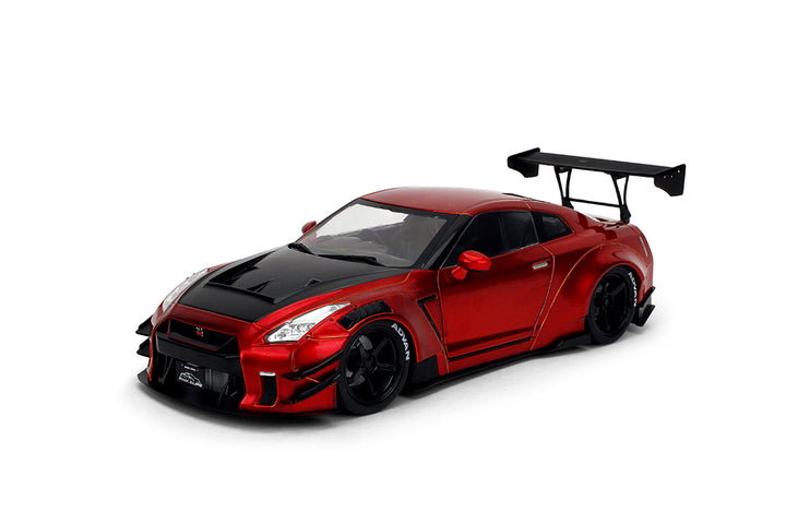 Pink Slips Nissan GT-R (R35) Liberty Walk, 1:18 Scale Vehicle (Wave 5)