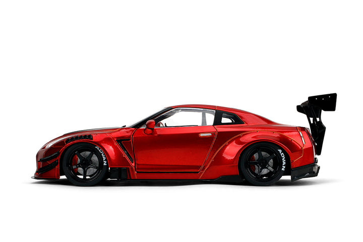 Pink Slips Nissan GT-R (R35) Liberty Walk, 1:18 Scale Vehicle (Wave 5)