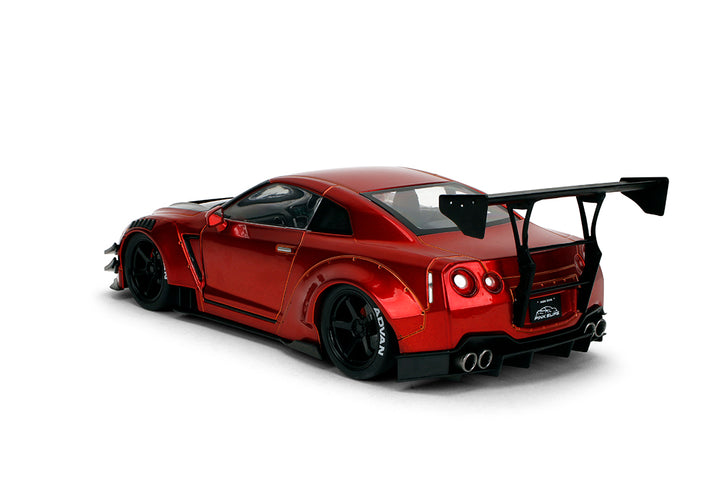 Pink Slips Nissan GT-R (R35) Liberty Walk, 1:18 Scale Vehicle (Wave 5)