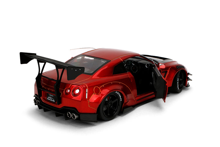 Pink Slips Nissan GT-R (R35) Liberty Walk, 1:18 Scale Vehicle (Wave 5)