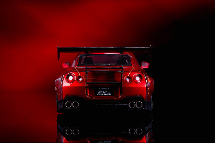 Pink Slips Nissan GT-R (R35) Liberty Walk, 1:18 Scale Vehicle (Wave 5)