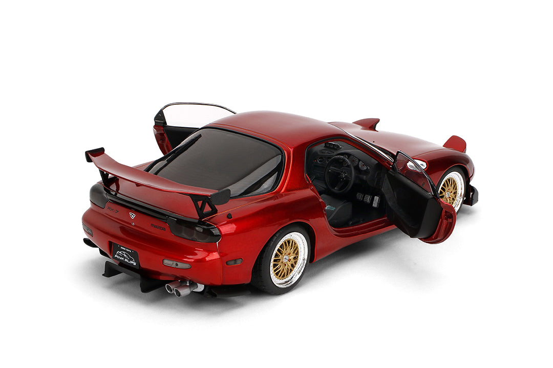 Jada Toys Fast & Furious 1:24 Mazda RX-7 Widebody 1995 en métal moulé Jada Toys Fast & Furious 1:24 Mazda RX-7 Widebody 1995 en métal moulé
