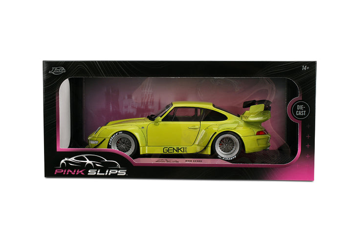 Pink Slips 1:18 W7 RWB Genki Product Package 01