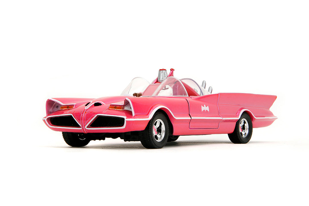 Pink Batmobile Buy Pink Slips Batman Classic TV Series Batmobile, 1:24 Scale Vehicle ...
