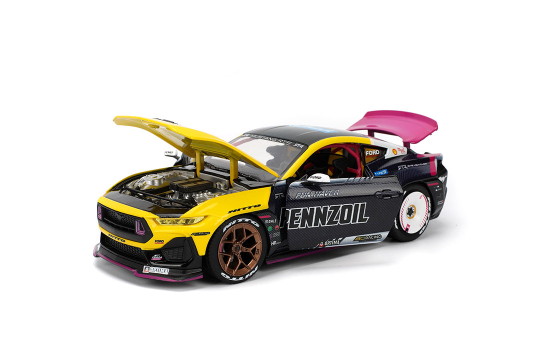 RTR Vehicles Ben Hobson 2024 Ford Mustang RTR, 1:24 Scale Vehicle