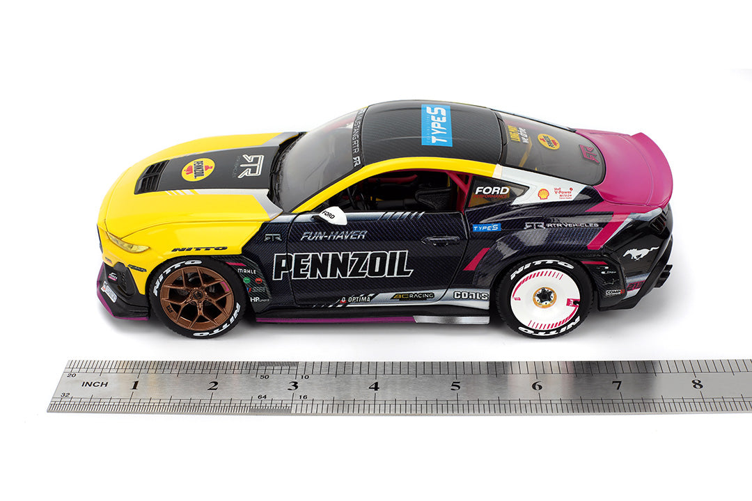 RTR Vehicles Ben Hobson 2024 Ford Mustang RTR, 1:24 Scale Vehicle