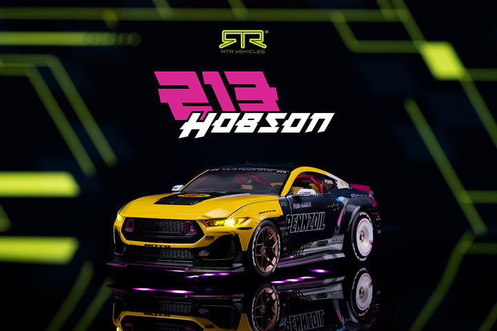 RTR Vehicles Ben Hobson 2024 Ford Mustang RTR, 1:24 Scale Vehicle