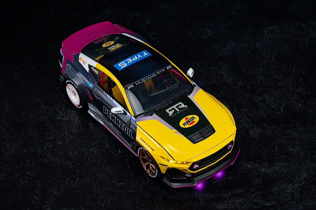 RTR Vehicles Ben Hobson 2024 Ford Mustang RTR, 1:24 Scale Vehicle