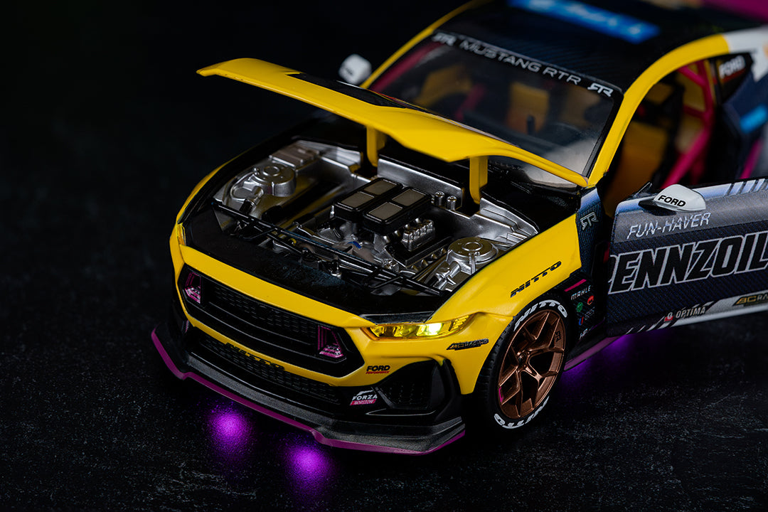 RTR Vehicles Ben Hobson 2024 Ford Mustang RTR, 1:24 Scale Vehicle