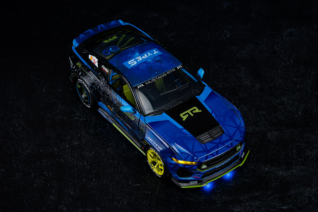 RTR Vehicles Vaughn Gittin Jr. 2024 Ford Mustang RTR, 1:24 Scale Vehicle