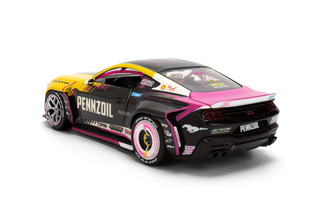RTR Vehicles Ben Hobson 2025 Ford Mustang RTR 213, 1:24 Scale Vehicle (Wave 2)