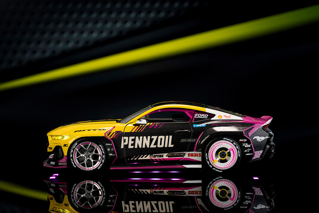 RTR Vehicles Ben Hobson 2025 Ford Mustang RTR 213, 1:24 Scale Vehicle (Wave 2)