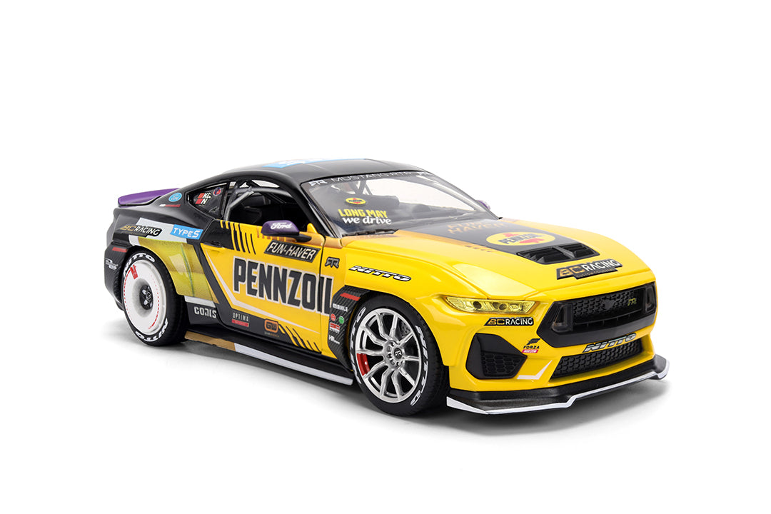 RTR Vehicles Chelsea Denofa 2023 Ford Mustang Championship, 1:24 Scale Vehicle (Wave 2)