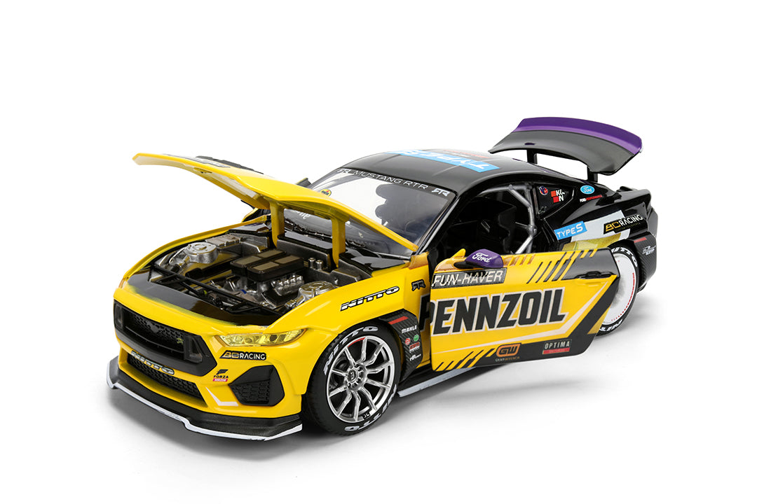 RTR Vehicles Chelsea Denofa 2023 Ford Mustang Championship, 1:24 Scale Vehicle (Wave 2)