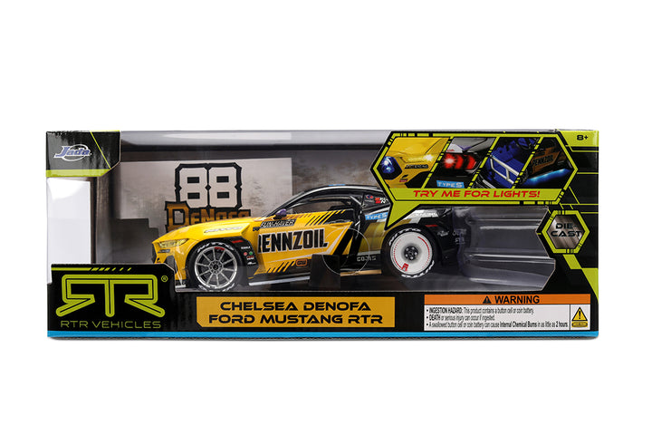 RTR Vehicles Chelsea Denofa 2023 Ford Mustang Championship, 1:24 Scale Vehicle (Wave 2)