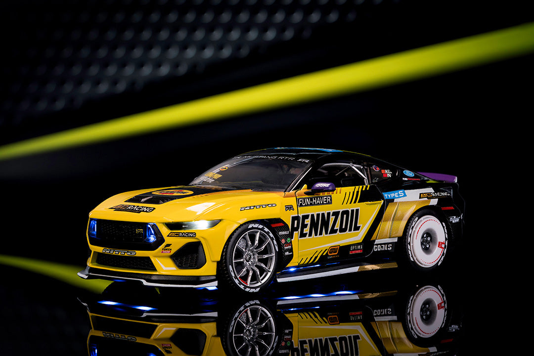 RTR Vehicles Chelsea Denofa 2023 Ford Mustang Championship, 1:24 Scale Vehicle (Wave 2)