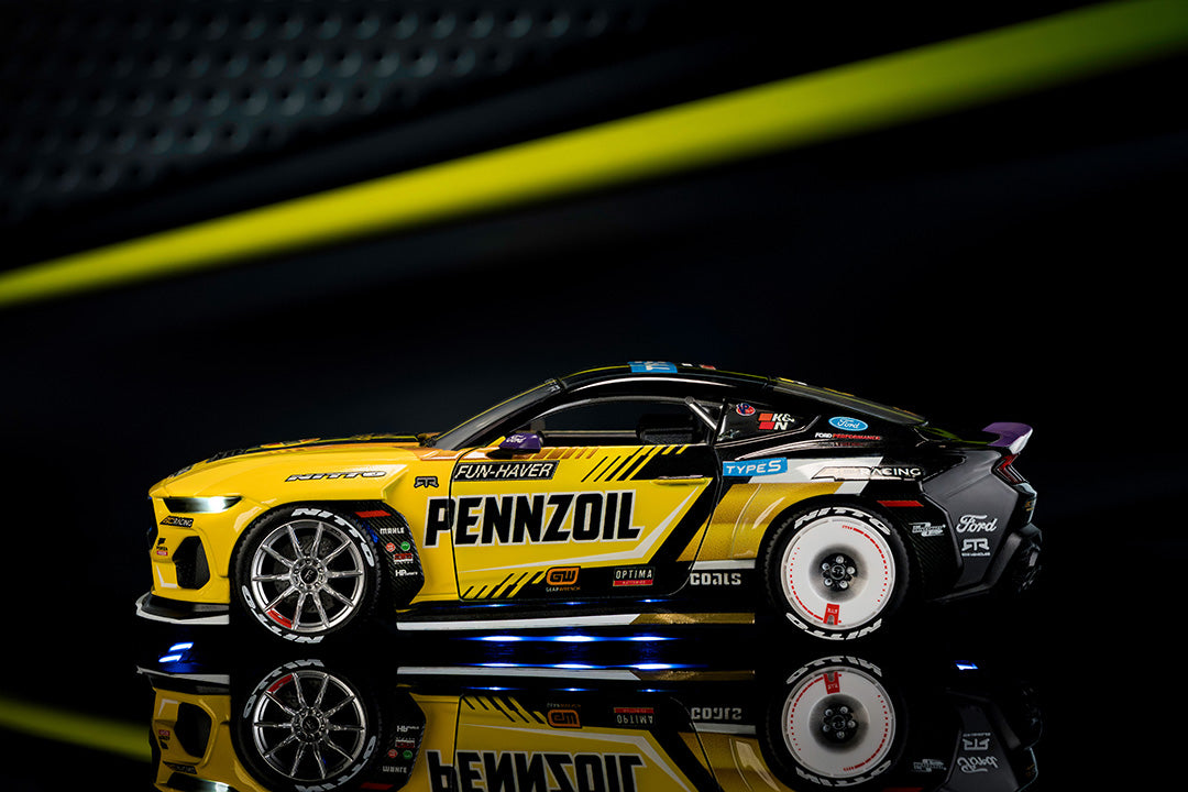 RTR Vehicles Chelsea Denofa 2023 Ford Mustang Championship, 1:24 Scale Vehicle (Wave 2)