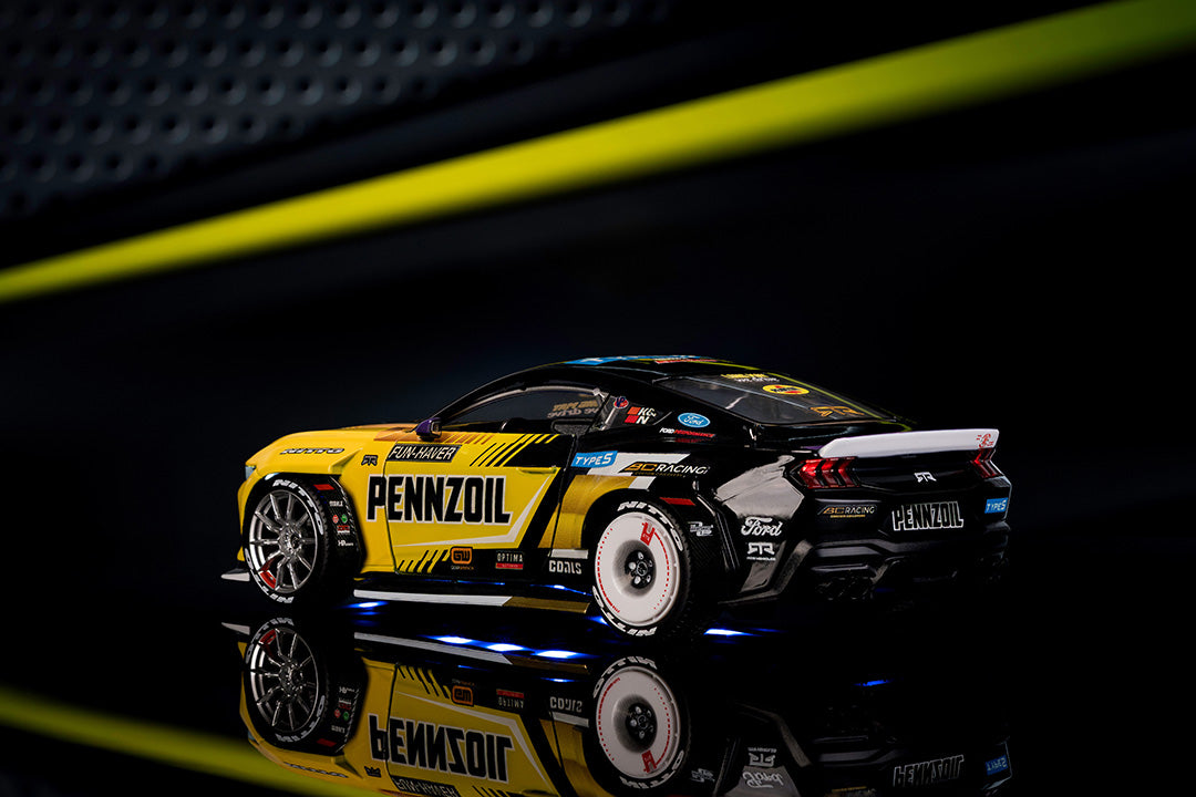 RTR Vehicles Chelsea Denofa 2023 Ford Mustang Championship, 1:24 Scale Vehicle (Wave 2)