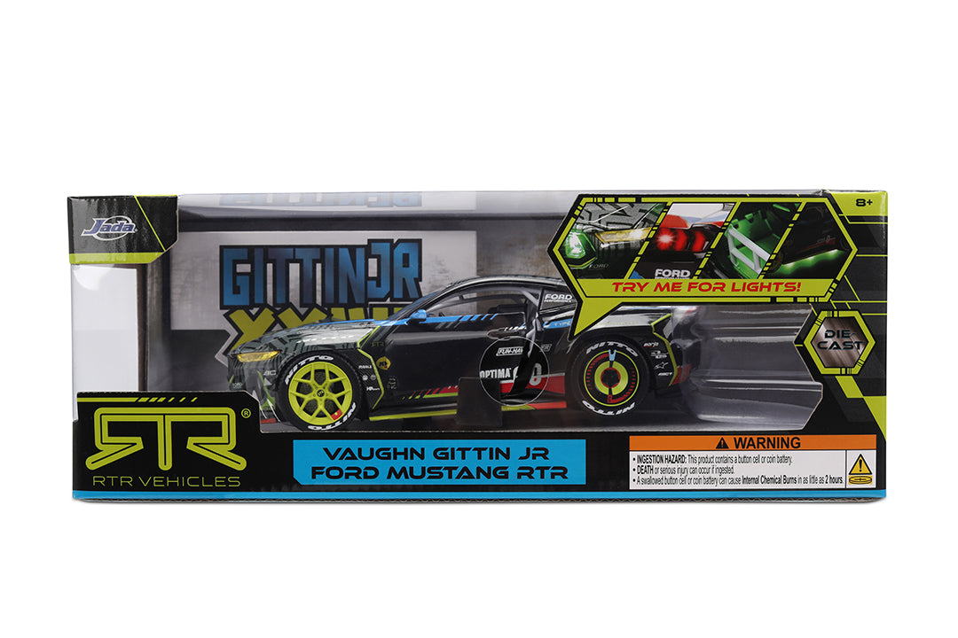 RTR Vehicles Vaughn Gittin Jr. 2025 Ford Mustang RTR 25, 1:24 Scale Vehicle (Wave 2)