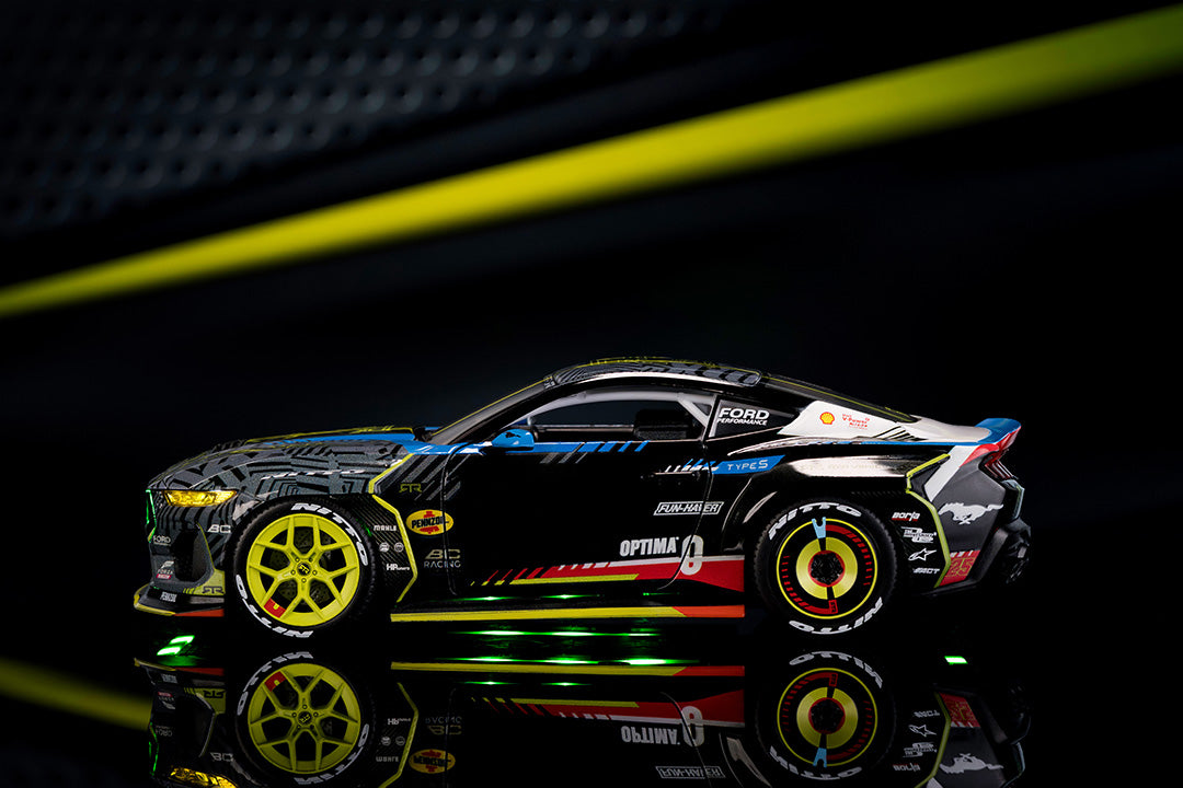 RTR Vehicles Vaughn Gittin Jr. 2025 Ford Mustang RTR 25, 1:24 Scale Vehicle (Wave 2)