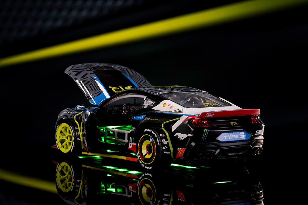 RTR Vehicles Vaughn Gittin Jr. 2025 Ford Mustang RTR 25, 1:24 Scale Vehicle (Wave 2)