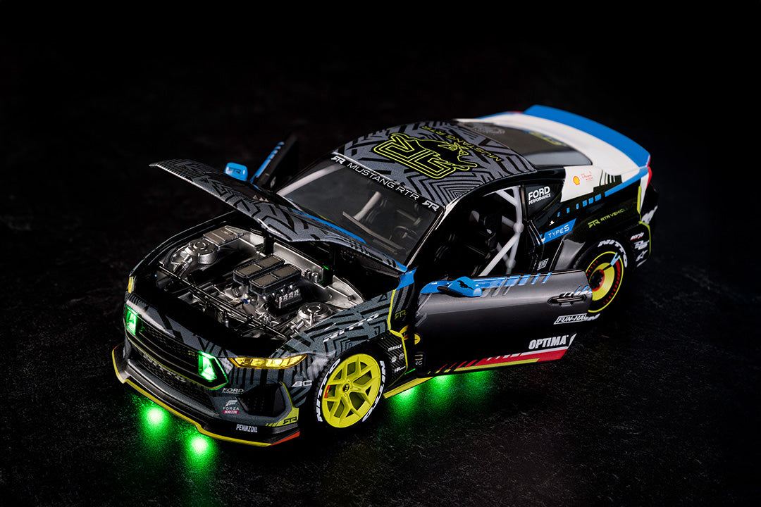 RTR Vehicles Vaughn Gittin Jr. 2025 Ford Mustang RTR 25, 1:24 Scale Vehicle (Wave 2)