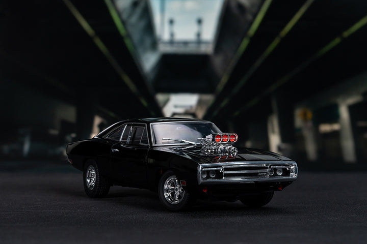 TrueSpec Fast & Furious Dom's 1970 Dodge Charger R/T, 1:24 Scale Vehicle