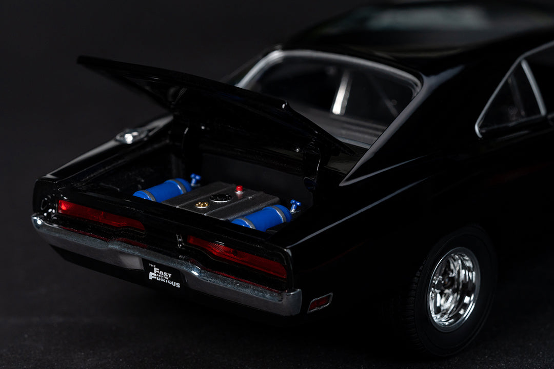 TrueSpec Fast & Furious Dom's 1970 Dodge Charger R/T, 1:24 Scale Vehicle