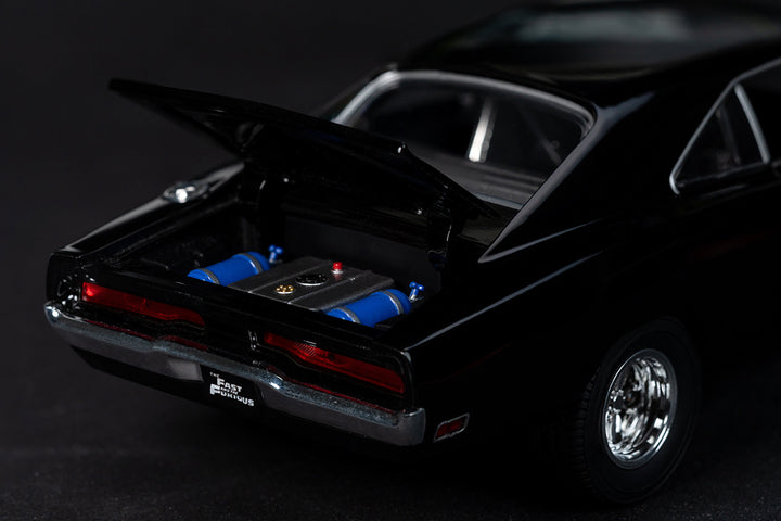 TrueSpec Fast & Furious Dom's 1970 Dodge Charger R/T, 1:24 Scale Vehicle