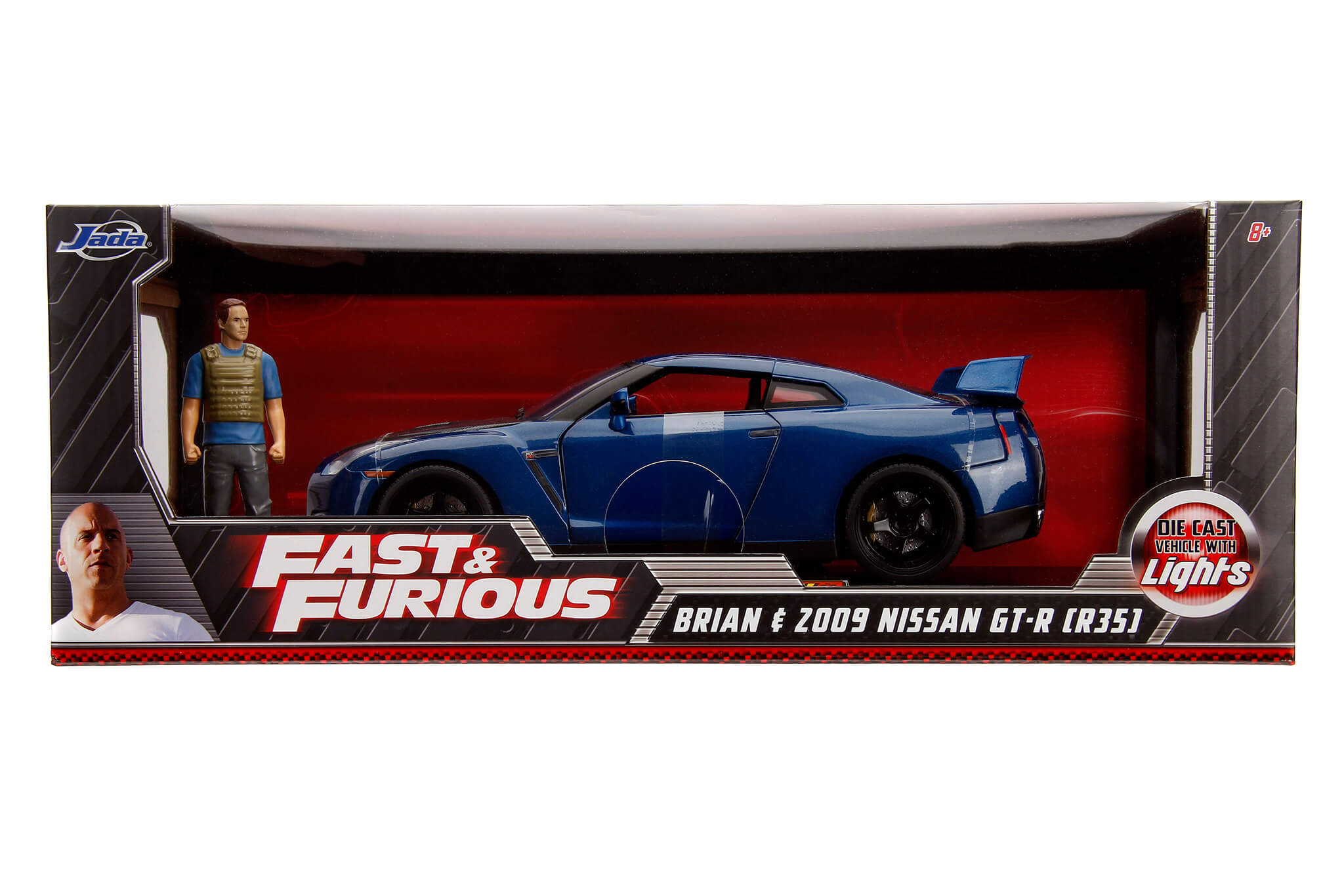 Fast & Furious Brian's Nissan GT-R (R35), 1:18 Scale Vehicle