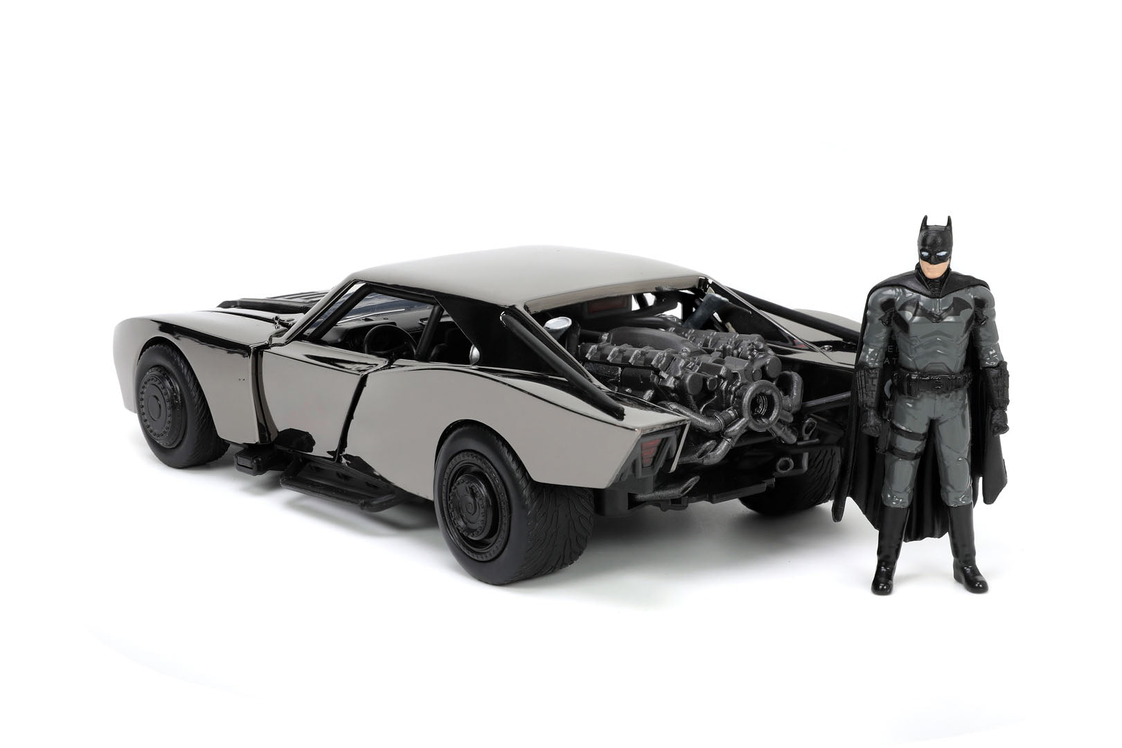 Buy The Batman (2022) Batmobile & Batman, 1:24 Scale Vehicle
