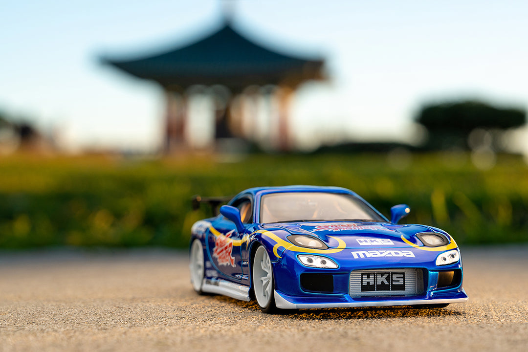 Street Fighter, Chun-Li & 1993 Mazda RX-7, 1:24 Scale