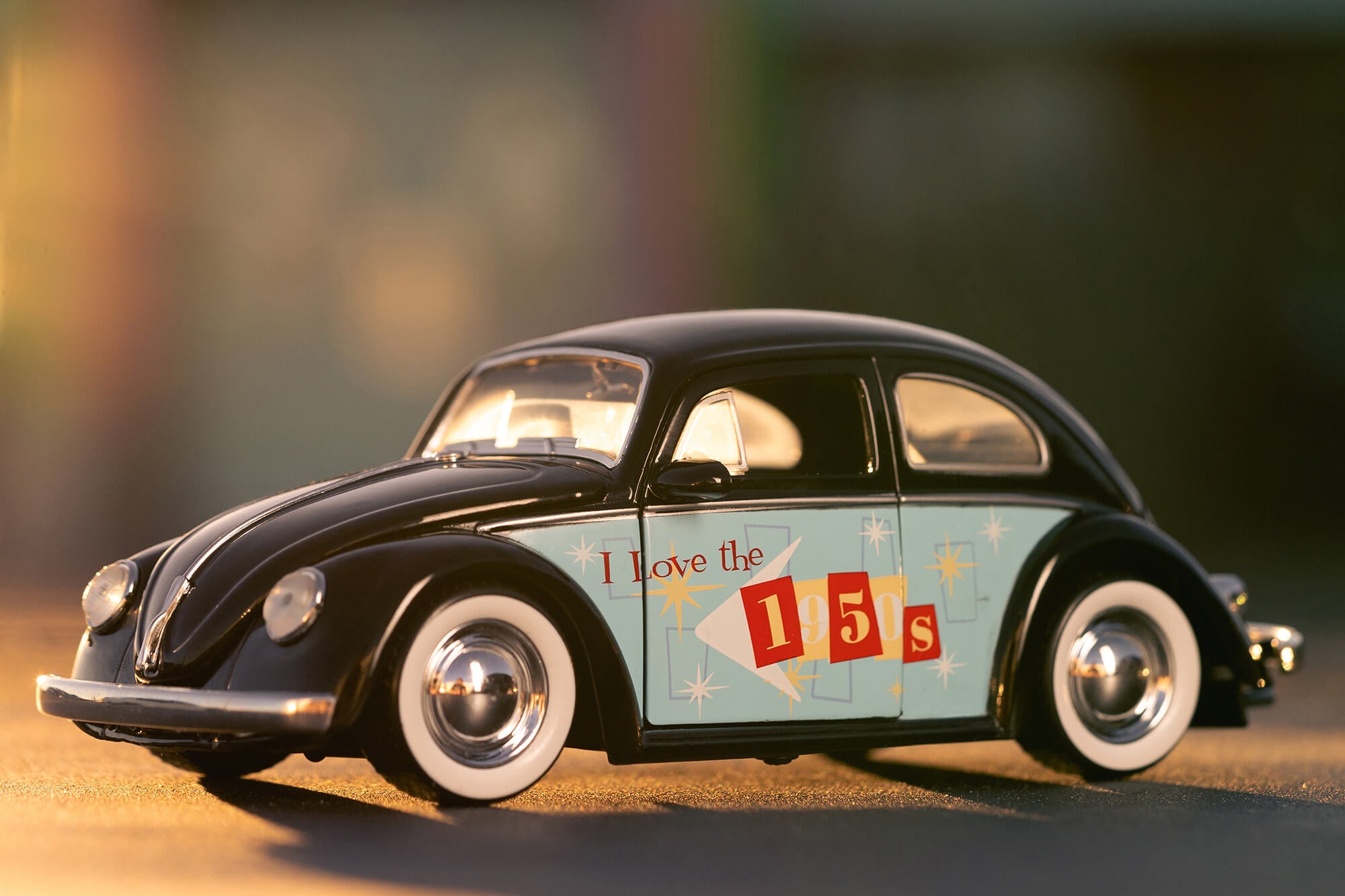 Buy I Love The50's 1959 Volkswagen Beetle 1:24 Scale Vehicle