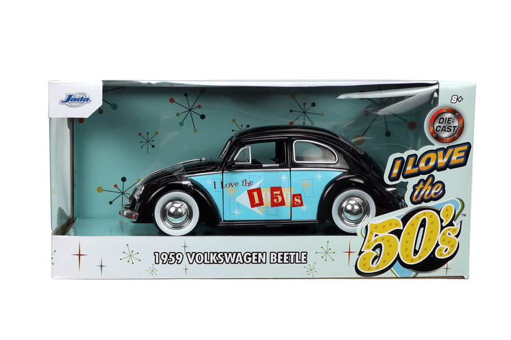 I Love The...50's 1959 Volkswagen Beetle 1:24 Scale Vehicle