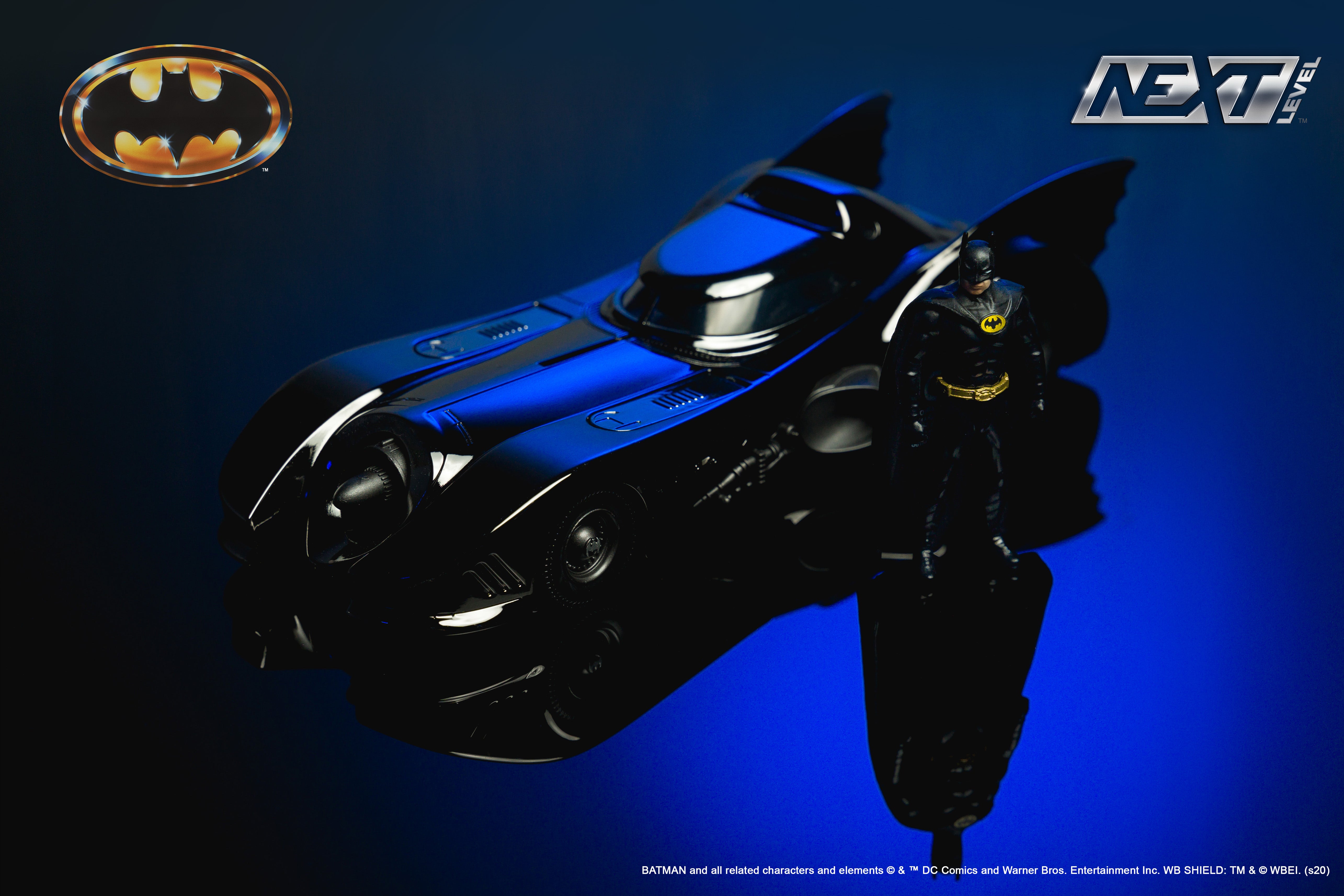 Buy Batman 1989 Batmobile & Batman, 1:24 Scale Vehicle & 2.75