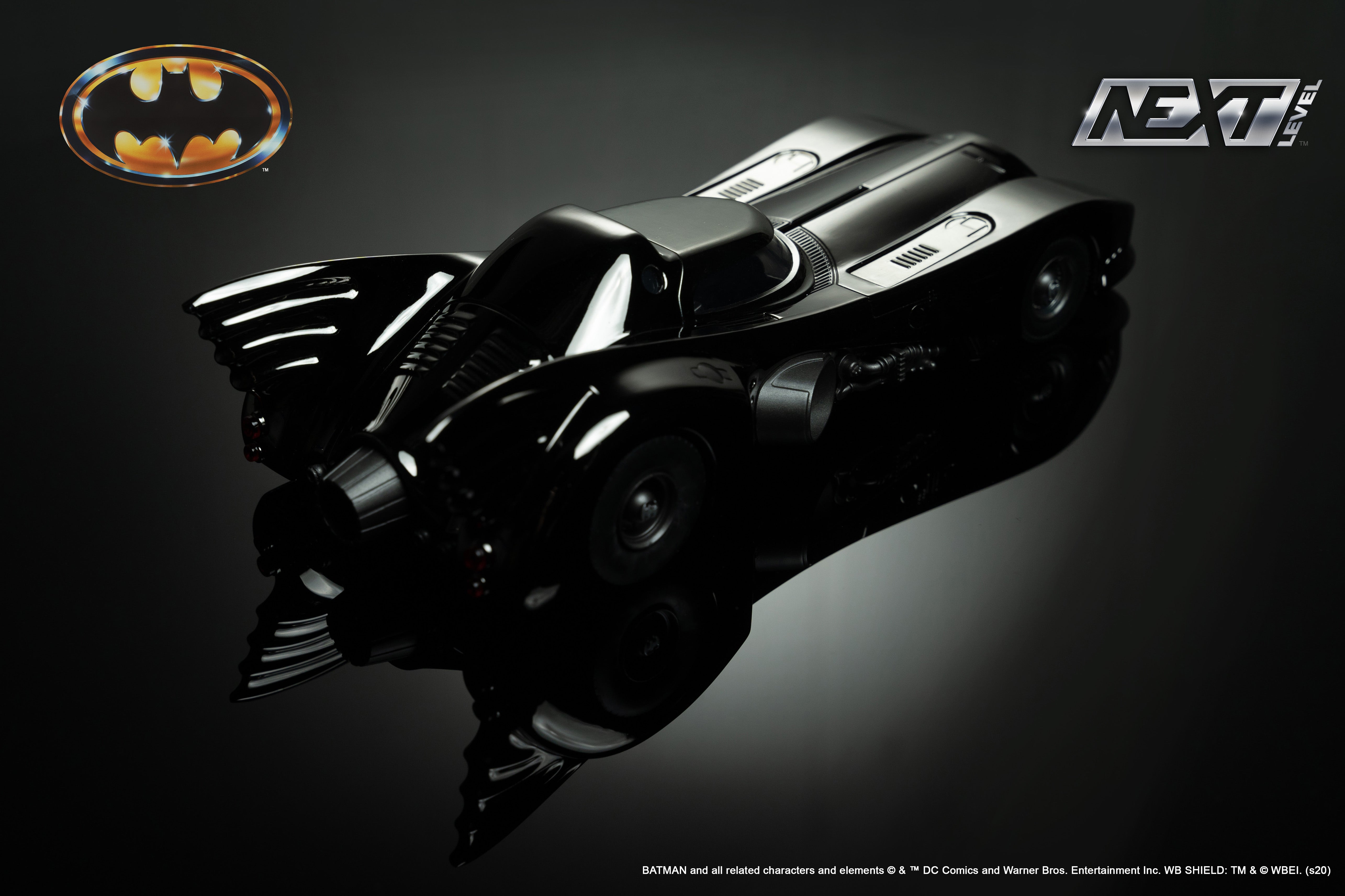 Buy Batman 1989 Batmobile & Batman, 1:24 Scale Vehicle & 2.75